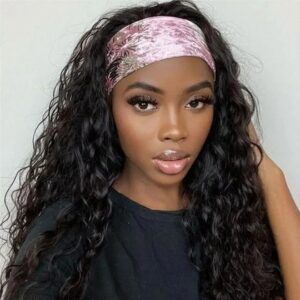 Perruque bandeau kinky curly